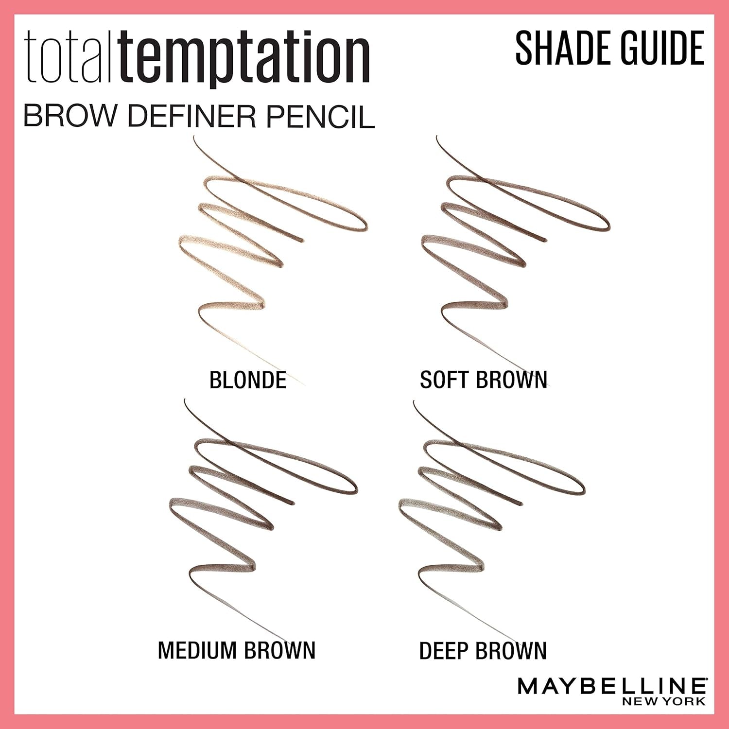 Soft Brown Eyebrow Pencil 2pcs