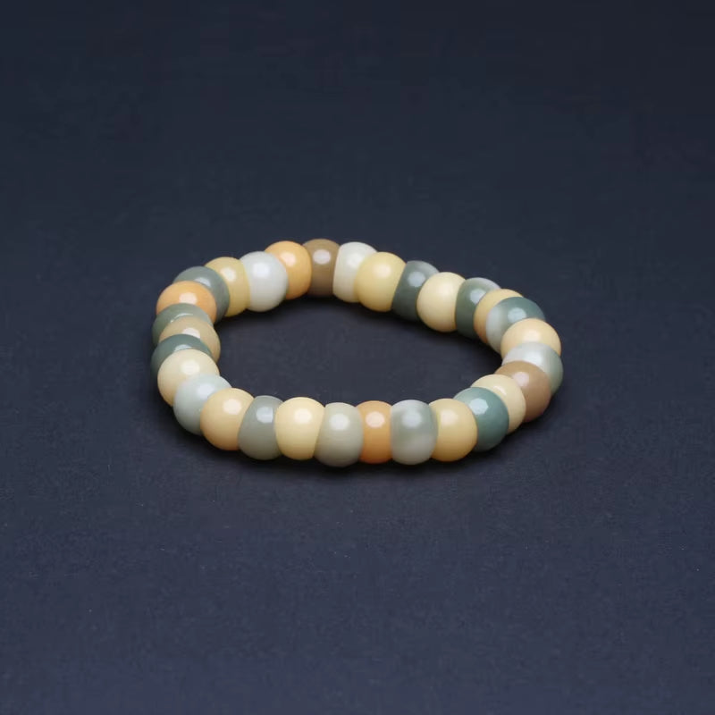 Tibetan Bodhi Root String Beads Decompression Bracelet Men&