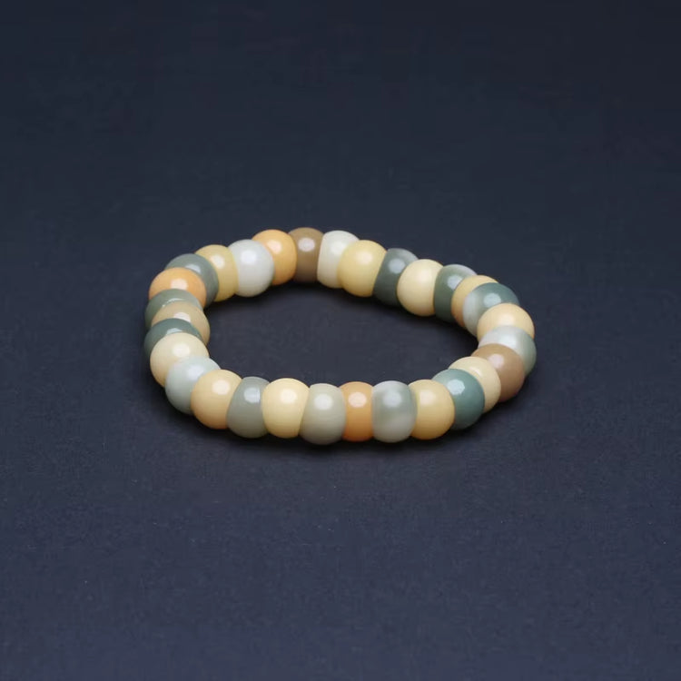 Tibetan Bodhi Root String Beads Decompression Bracelet Men&