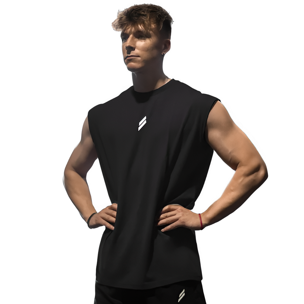 Sleeveless T-shirt Men Quick-drying Fitness Bodybuilding Shirt Male Fashion Basketball Vest Mesh Breathable Summer Gym Tank Men