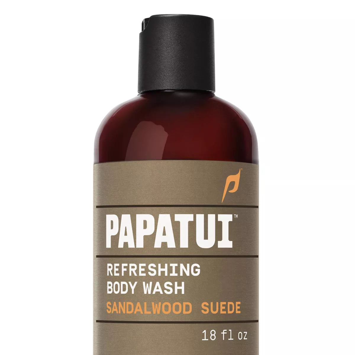 Papatui Sandalwood Suede Men's Body Wash - 18 Fl Oz