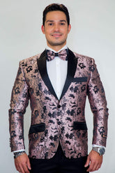 "Amsterdam" Tuxedo Jacket Peak-10