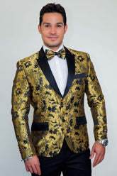 "Amsterdam" Tuxedo Jacket Peak-6
