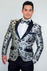 "Amsterdam" Tuxedo Jacket Peak-5