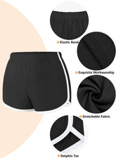 4 Pack Cotton Yoga Shorts Sets