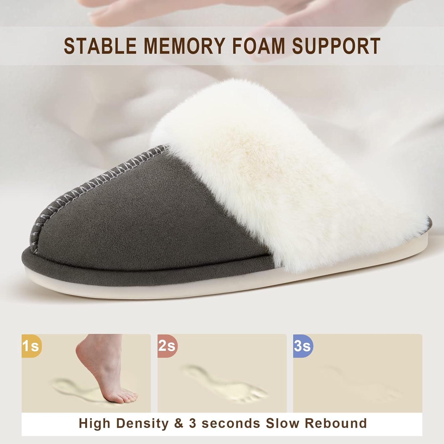 Ultra Soft Foam House Shoes XL