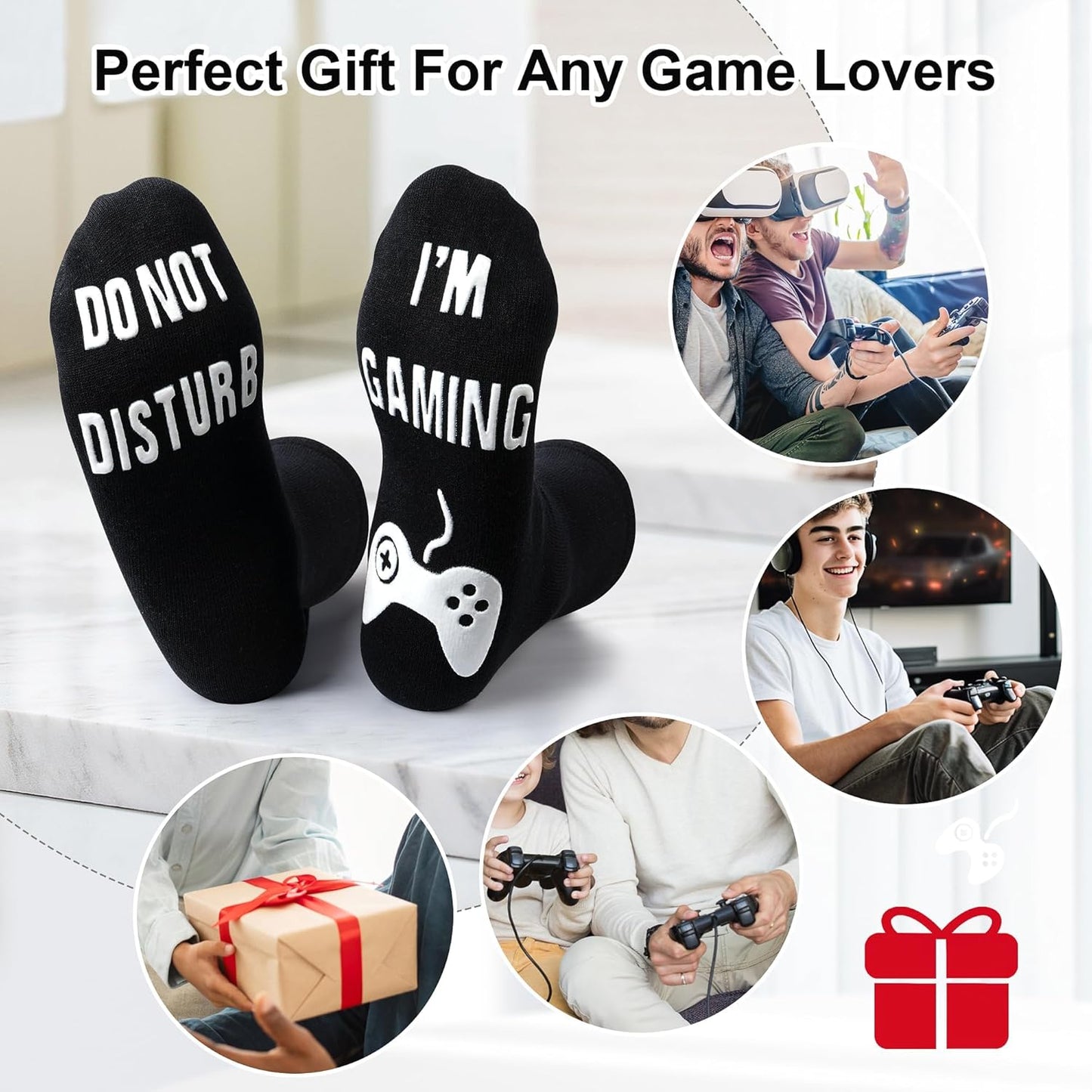 Funny Gifts for Men Fathers Day Socks Gifts from Daughter Son Wife,Husband Dad Gifts,Easter Gifts for Teenboys Women