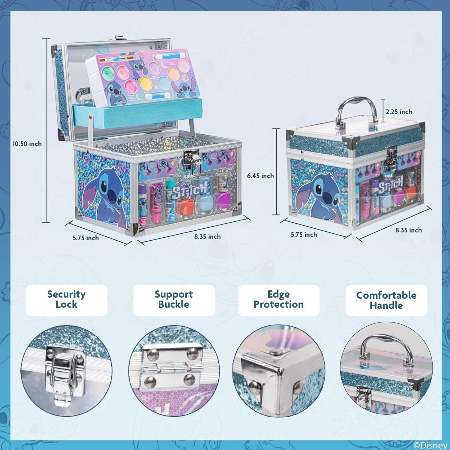 Kids Makeup Train Case Set good