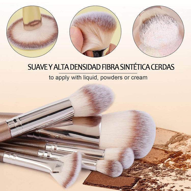 20PC Luxury Makeups Brushs Set