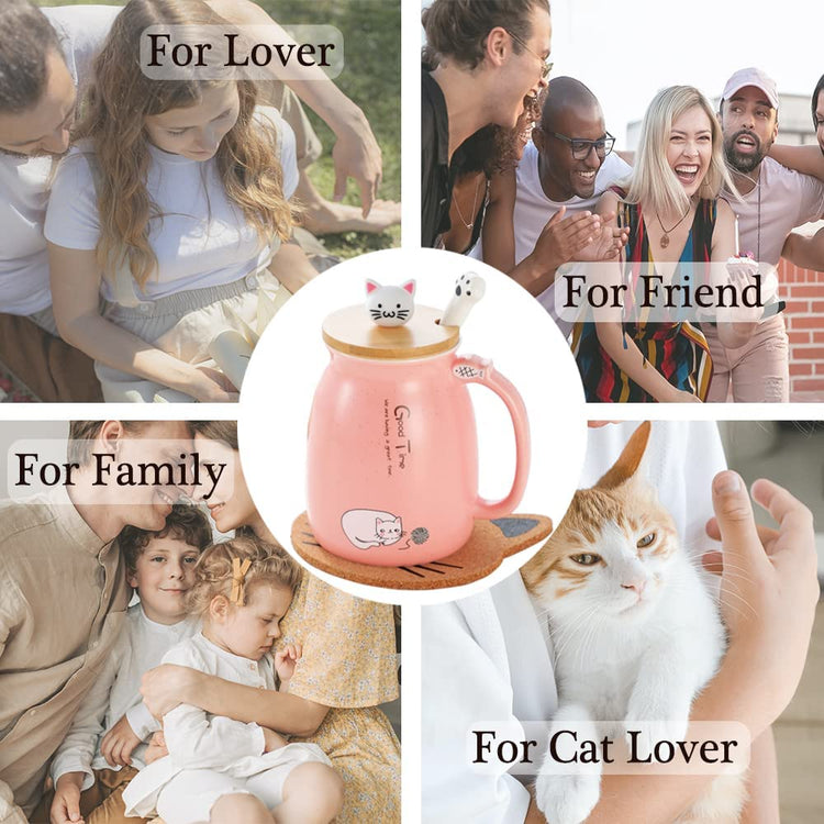 Cute Kawaii Cat Tea Mug Infuser