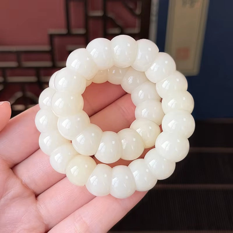 Tibetan Bodhi Root String Beads Decompression Bracelet Men'S and Women'S Lucky String Beads