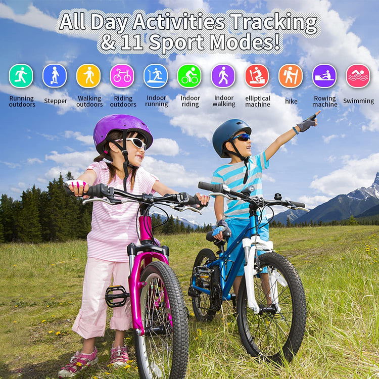 Kids Fitness Tracker Watch 11M