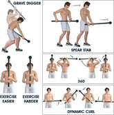 Steel Mace Bell Strength Training Tool