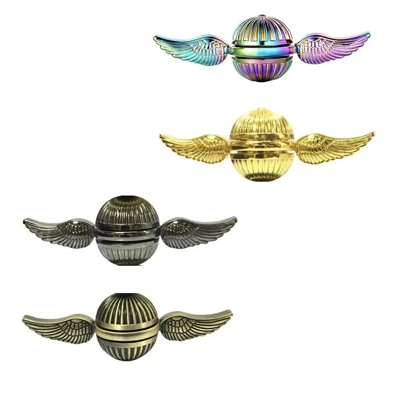 Funny Fidget Spinner Toys Metal anti Stress Hand Spinner Toys Spinning Gyro Finger Rotation Gyroscope Toy for Kids Adult Gifts