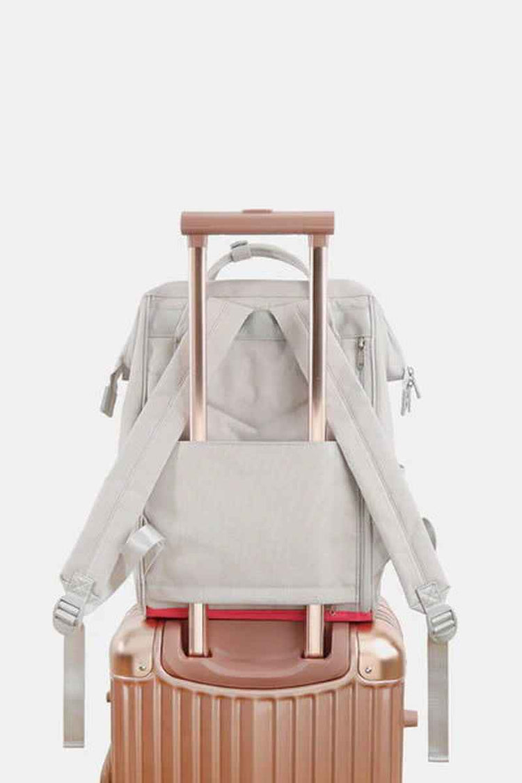 Himawari Waterproof USB Backpack Bag