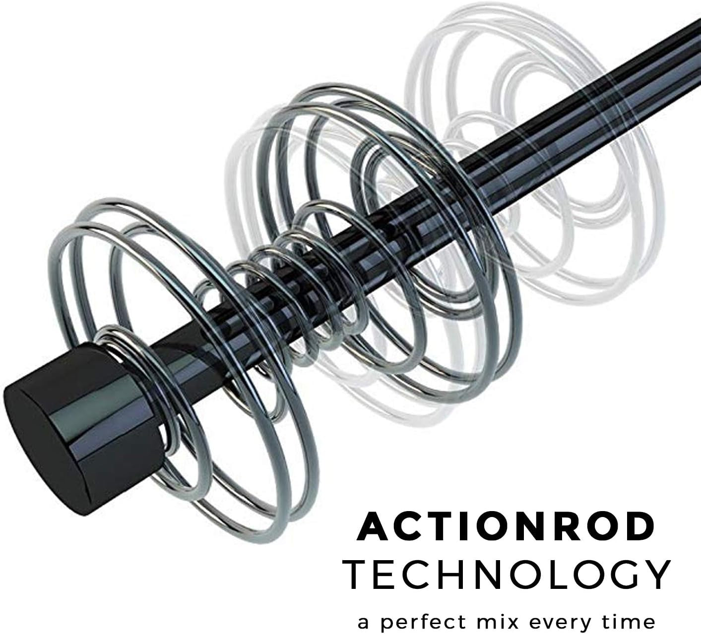 20-Ounce Shaker Bottle with Action-Rod Mixer | Shaker Cups with Motivational Quotes | Protein Shaker Bottle Is BPA Free and Dishwasher Safe | Mind over Matter - Maroon/Rose - 20Oz