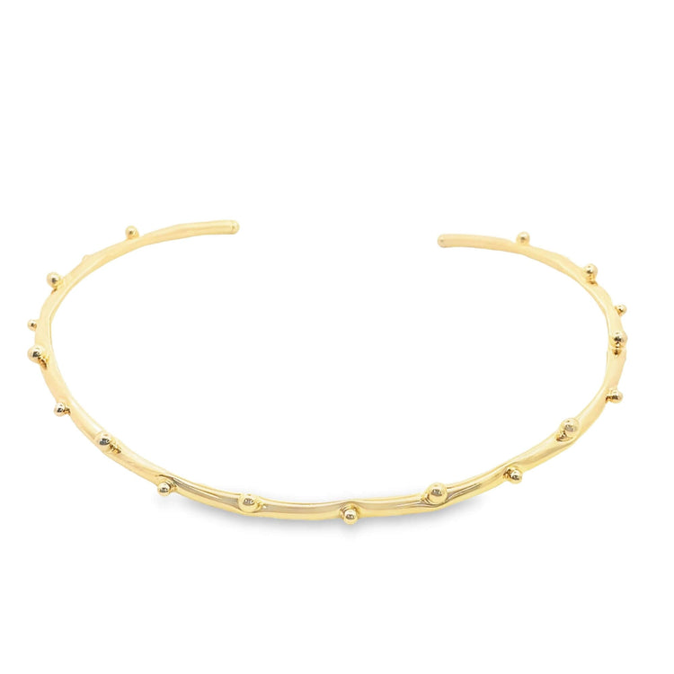 Plain Ball Bead Bangle (H210)(B125)-2
