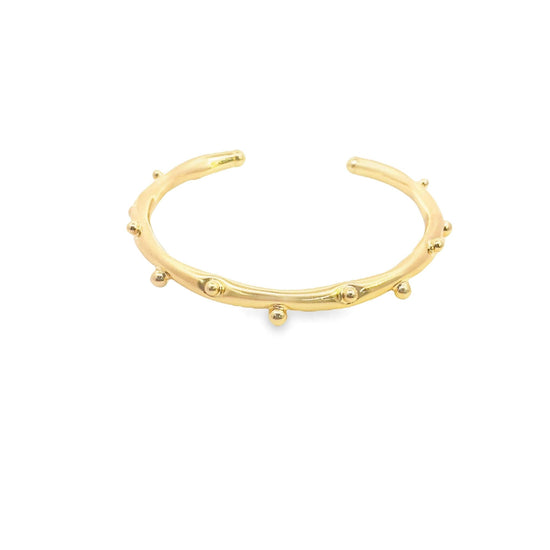 Plain Ball Bead Bangle (H210)(B125)-0