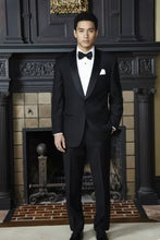 London Black Tuxedo Jacket Peak