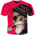 Men Anime Print Dragon Ball 3D T-Shirt Oogway Tees Master Roshi Men T shirt Streetwear Plus Size-5