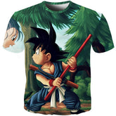 Men Anime Print Dragon Ball 3D T-Shirt Oogway Tees Master Roshi Men T shirt Streetwear Plus Size-13