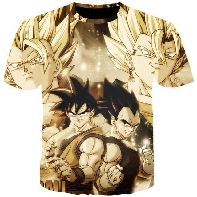 Men Anime Print Dragon Ball 3D T-Shirt Oogway Tees Master Roshi Men T shirt Streetwear Plus Size-14