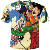Men Anime Print Dragon Ball 3D T-Shirt Oogway Tees Master Roshi Men T shirt Streetwear Plus Size-4