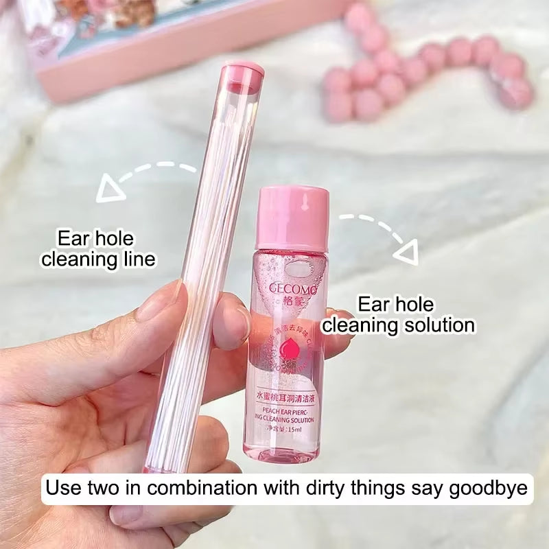 Ear Cleaning Solution Set — Mint Flavored, Safe Formula (15ml/25ml) - Image 5
